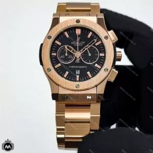 ساعت هابلوت مردانه بند فلزی رزگلد Hublot Big Bang H7832G