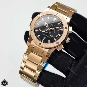 ساعت هابلوت مردانه بند فلزی رزگلد Hublot Big Bang H7832G