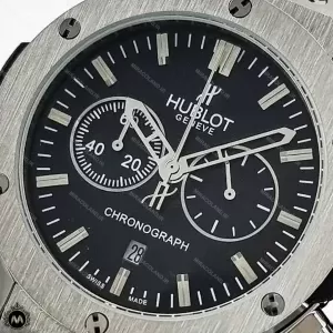 ساعت هابلوت مردانه بند فلزی نقره ای Hublot Big Bang H7842G