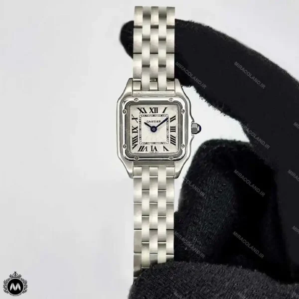 ساعت مچی زنانه کارتیه پنتر سیلور Cartier Panthere 3230