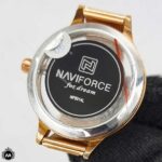 ساعت مچی زنانه نیوی فورس حصیری مشکی NAVIFORCE NF5014L