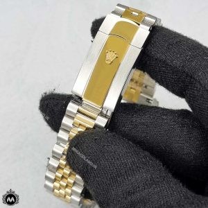 ساعت مچی مردانه رولکس اتوماتیک طلایی نقره ای 48124 Rolex Datejust