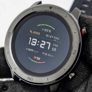 ساعت هوشمند قاب گرد مشکی Smart watch DT78