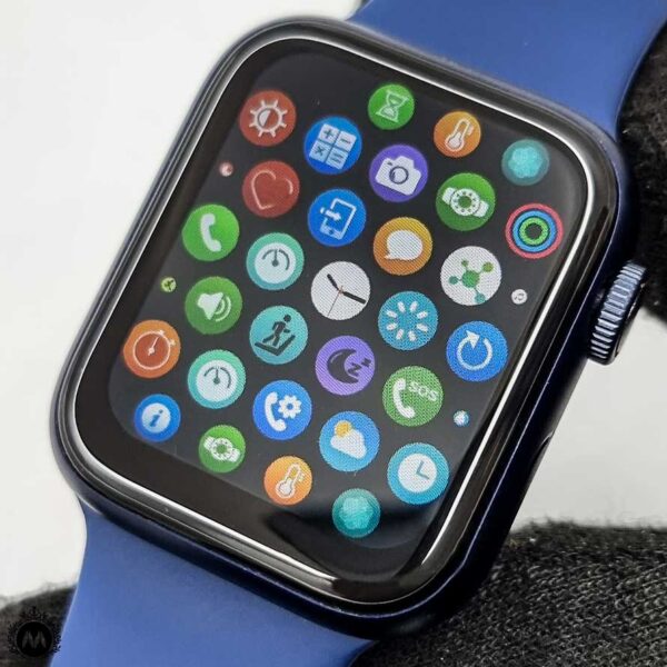 ساعت هوشمند طرح اپل واچ آبی Smart watch HW12