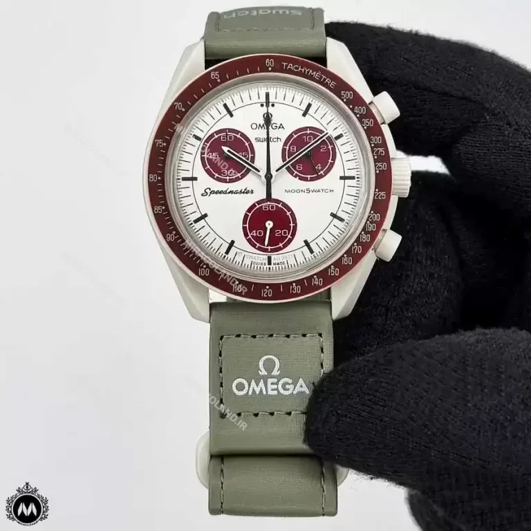 ساعت مچی امگا سواچ مدل مأموریت به پلوتو OmegaSwatch Moonswatch1256