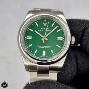 ساعت مچی مردانه رولکس اتوماتیک اویستر سبز 62123 Rolex Oyster Perpetual