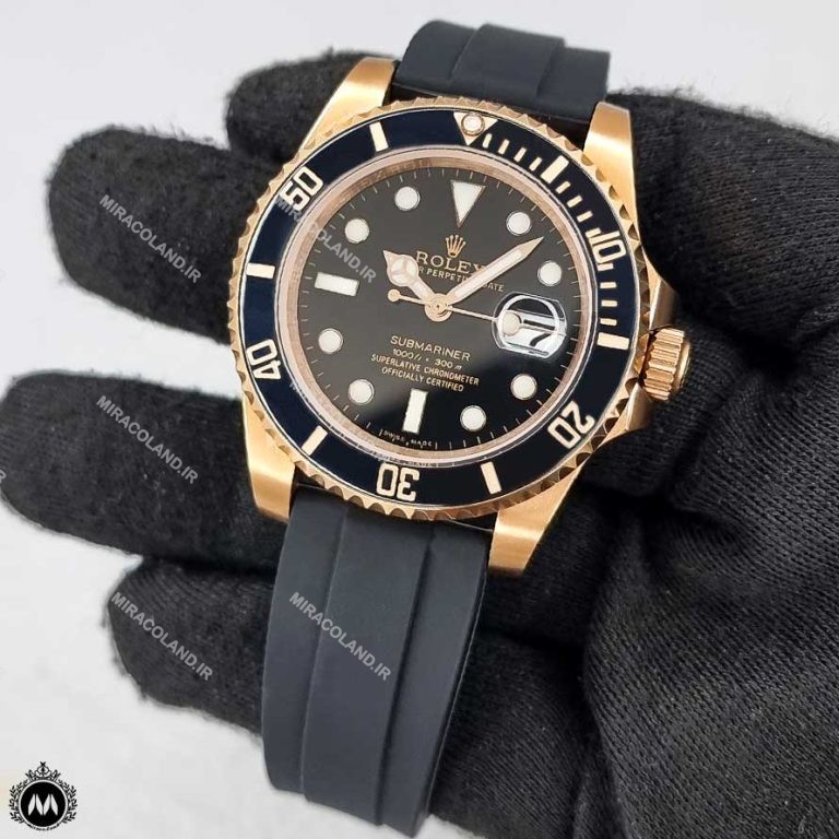 ساعت مچی مردانه رولکس اتوماتیک بند رابر 58122 Rolex Submariner