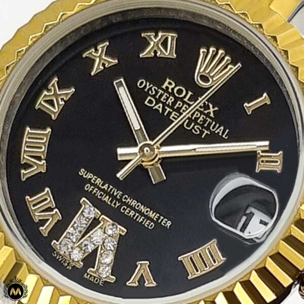 ساعت رولکس زنانه دیت جاست طلایی نقره ای Rolex Datejust RXS4830