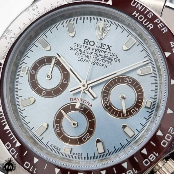 ساعت مردانه رولکس دیتونا نقره ای صفحه آبی Rolex Daytona 2541