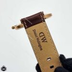 ساعت مردانه دنیل ولینگتون بند چرم قهوه ای Daniel Wellington DW23G