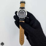 ساعت مردانه دنیل ولینگتون بند مشکی قاب نقره ای Daniel Wellington DW25G