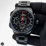 ساعت مردانه تگ هویر مرسدس بنز مشکی 9377 Tagheuer Grand Carrera SLS