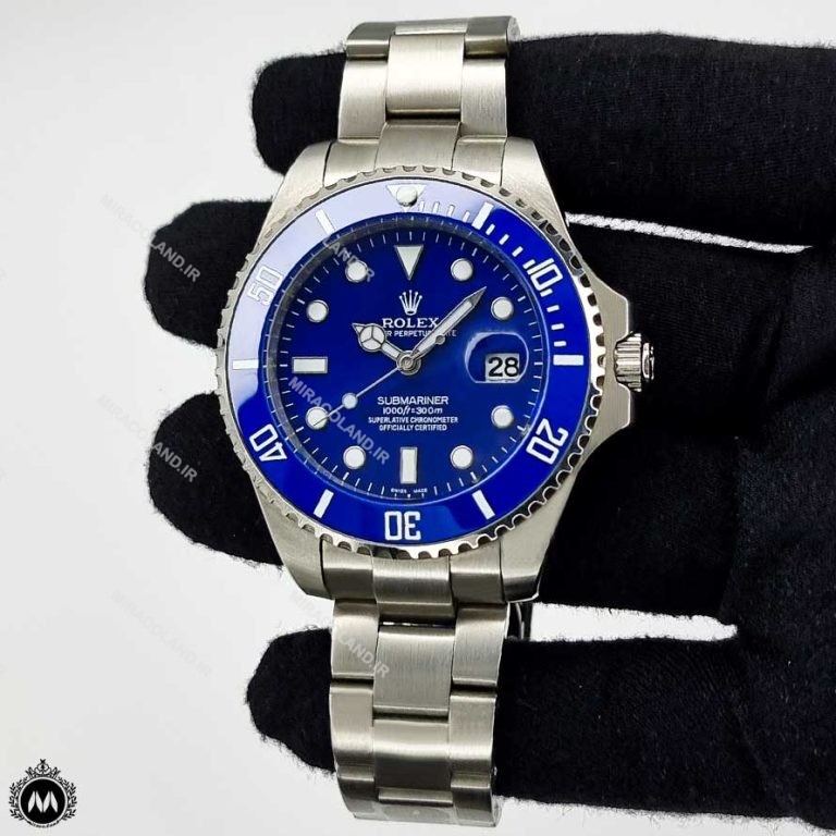 ساعت مردانه رولکس سابمرینر صفحه آبی Rolex Submariner 1040