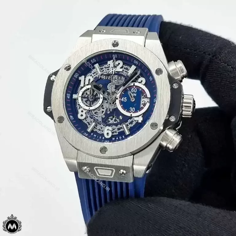 ساعت مردانه هابلوت بیگ بنگ سورمه ای Hublot Big Bang 5984