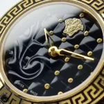 ساعت زنانه ورساچه بند مشکی Versace VQM200L