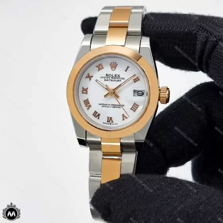 ساعت زنانه رولکس رزگلد نقره ای اویستر 78197 Rolex Datejust Oyster