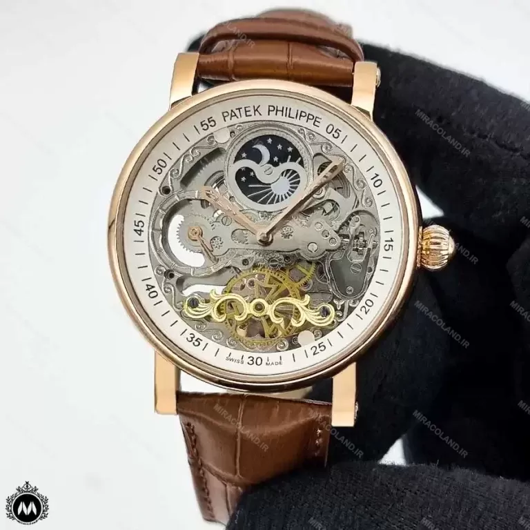 ساعت مردانه پتک فیلیپ اتوماتیک بند چرم Patek Philippe U830