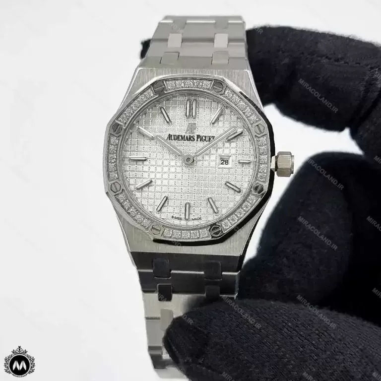 ساعت زنانه اودمار پیگه تک موتوره نقره ای 26592 Audemars Piguet