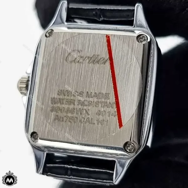 ساعت زنانه بند چرم کارتیه Cartier Santos Dumont 3110