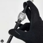 ساعت زنانه بند چرم کارتیه Cartier Santos Dumont 3110