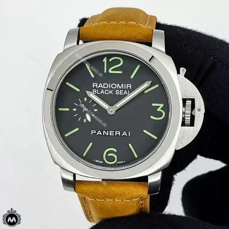 ساعت مردانه پنرای اتوماتیک قهوه ای Panerai Radiomir OP6817