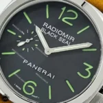 ساعت مردانه پنرای اتوماتیک قهوه ای Panerai Radiomir OP6817