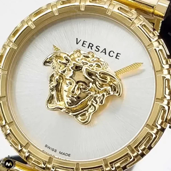 ساعت زنانه ورساچه بند چرم سفید Versace 8002L