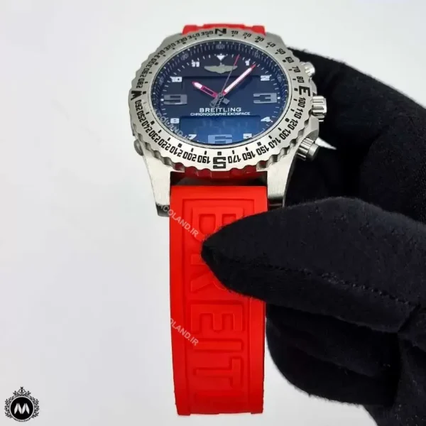 ساعت مچی مردانه برایتلینگ دوزمانه قرمز Breitling A86303