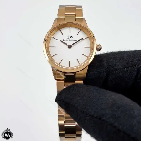 ساعت زنانه دنیل ولینگتون بند فلزی رزگلد Daniel Wellington DW00100343