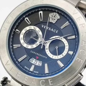 ساعت مردانه ورساچه بند فلزی کرنوگراف Versace V8538G