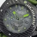 ساعت مردانه پنرای اتوماتیک سبز Panerai Submersible OP7182