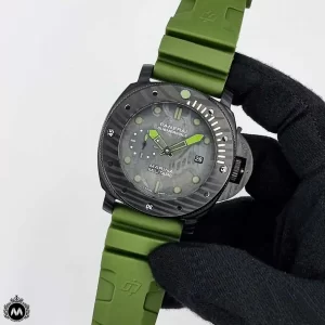 ساعت مردانه پنرای اتوماتیک سبز Panerai Submersible OP7182