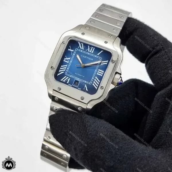 ساعت مردانه کارتیه سانتوس اتوماتیک Cartier Santos 32419