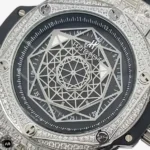 ساعت مردانه هابلوت عنکبوتی فول نگین اتوماتیک Hublot BigBang Spider 68654