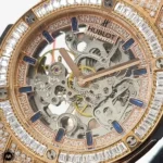 ساعت مردانه هابلوت اتوماتیک فول نگین Hublot Big Bang 2531G