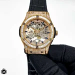 ساعت مردانه هابلوت اتوماتیک فول نگین Hublot Big Bang 2531G