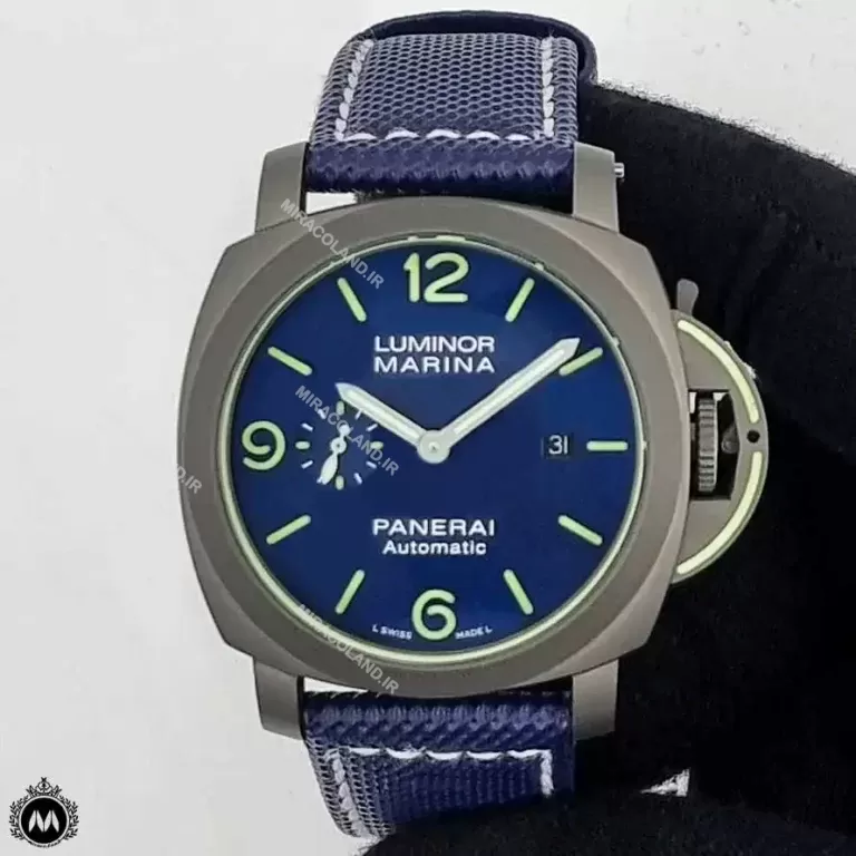 ساعت مردانه پنرای اتوماتیک آبی Panerai Luminor Marina OP6761