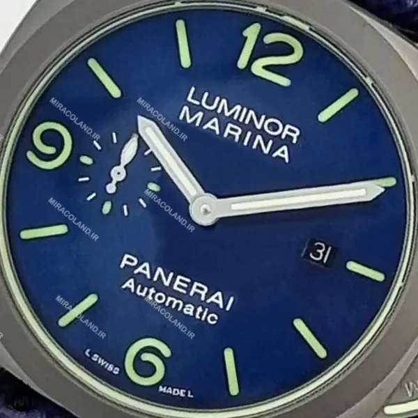 ساعت مردانه پنرای اتوماتیک آبی Panerai Luminor Marina OP6761