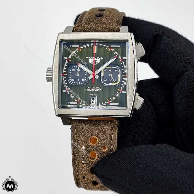 ساعت تگ هویر موناکو قهوه ای مردانه Tagheuer Monaco TG213G