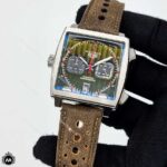 ساعت تگ هویر موناکو قهوه ای مردانه Tagheuer Monaco TG213G