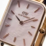 ساعت زنانه دنیل ولینگتون کوادرو صفحه صورتی Daniel Wellington DW884L