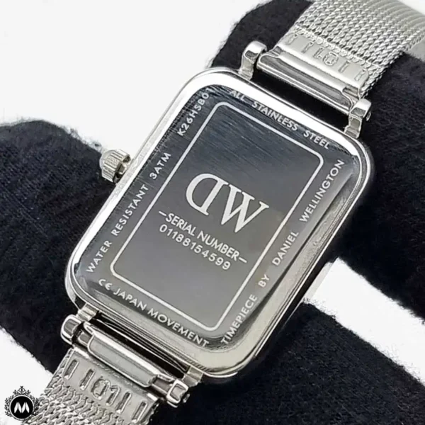 ساعت زنانه دنیل ولینگتون کوادرو نقره ای Daniel Wellington DW824L