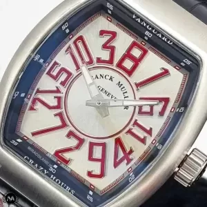 ساعت مردانه فرانک مولر نقره ای Franck Muller Vanguard V45SC