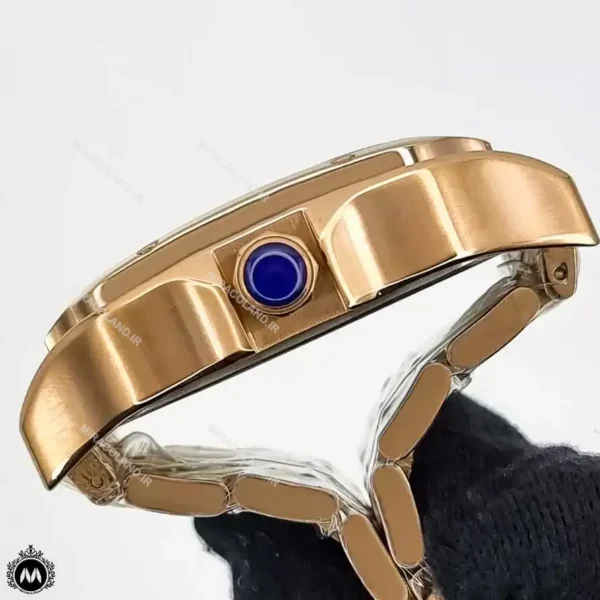 ساعت مردانه کارتیر اسکلتون رزگلد Cartier 82397