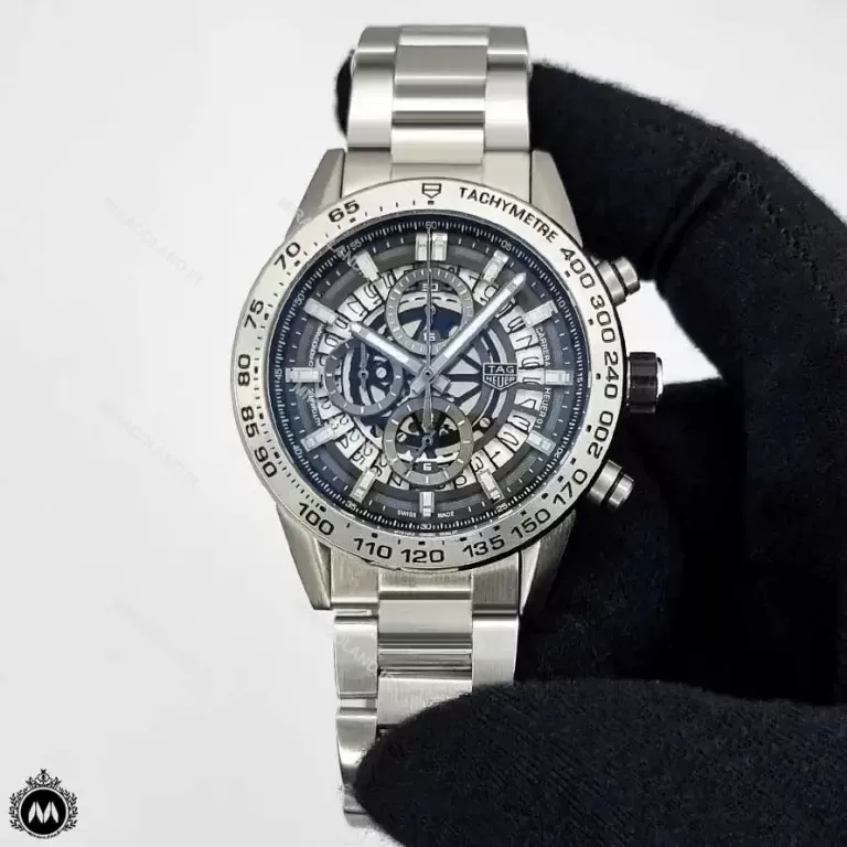 ساعت مردانه تگ هویر کررا فلزی نقره ای Tagheuer Carrera TG4039G