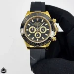 ساعت مردانه رولکس دیتونا بند رابر طلایی Rolex Daytona 2593