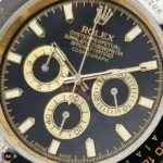 ساعت مردانه رولکس دیتونا بند رابر طلایی Rolex Daytona 2593