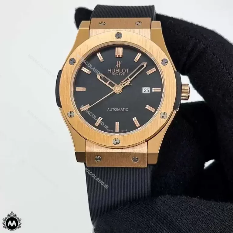 ساعت مچی هابلوت تک موتوره اتوماتیک رزگلد Hublot Big Bang 5697