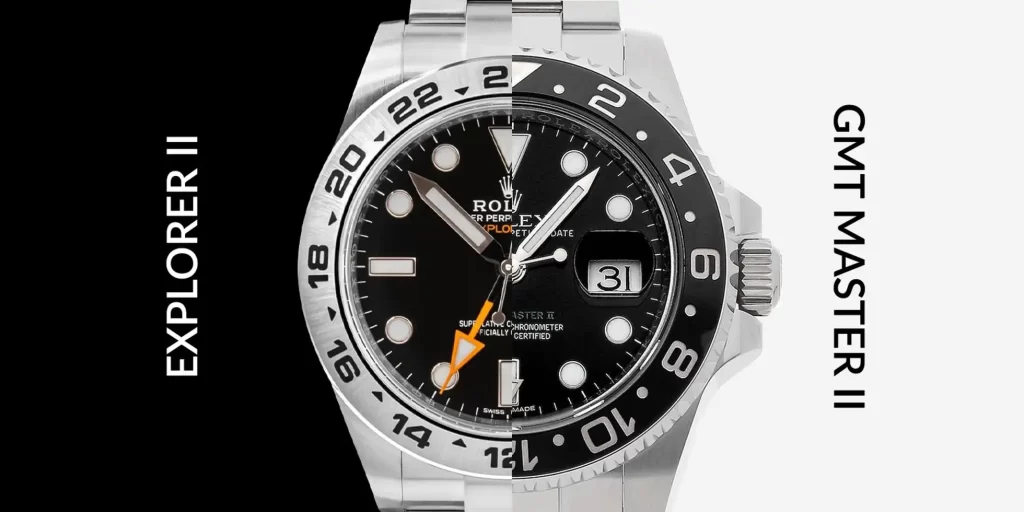 مقایسۀ Rolex GMT Master II و Rolex Explorer II