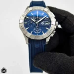 ساعت مردانه تگ هویر بند رابر آبی Tagheuer Aquaracer TG8907G